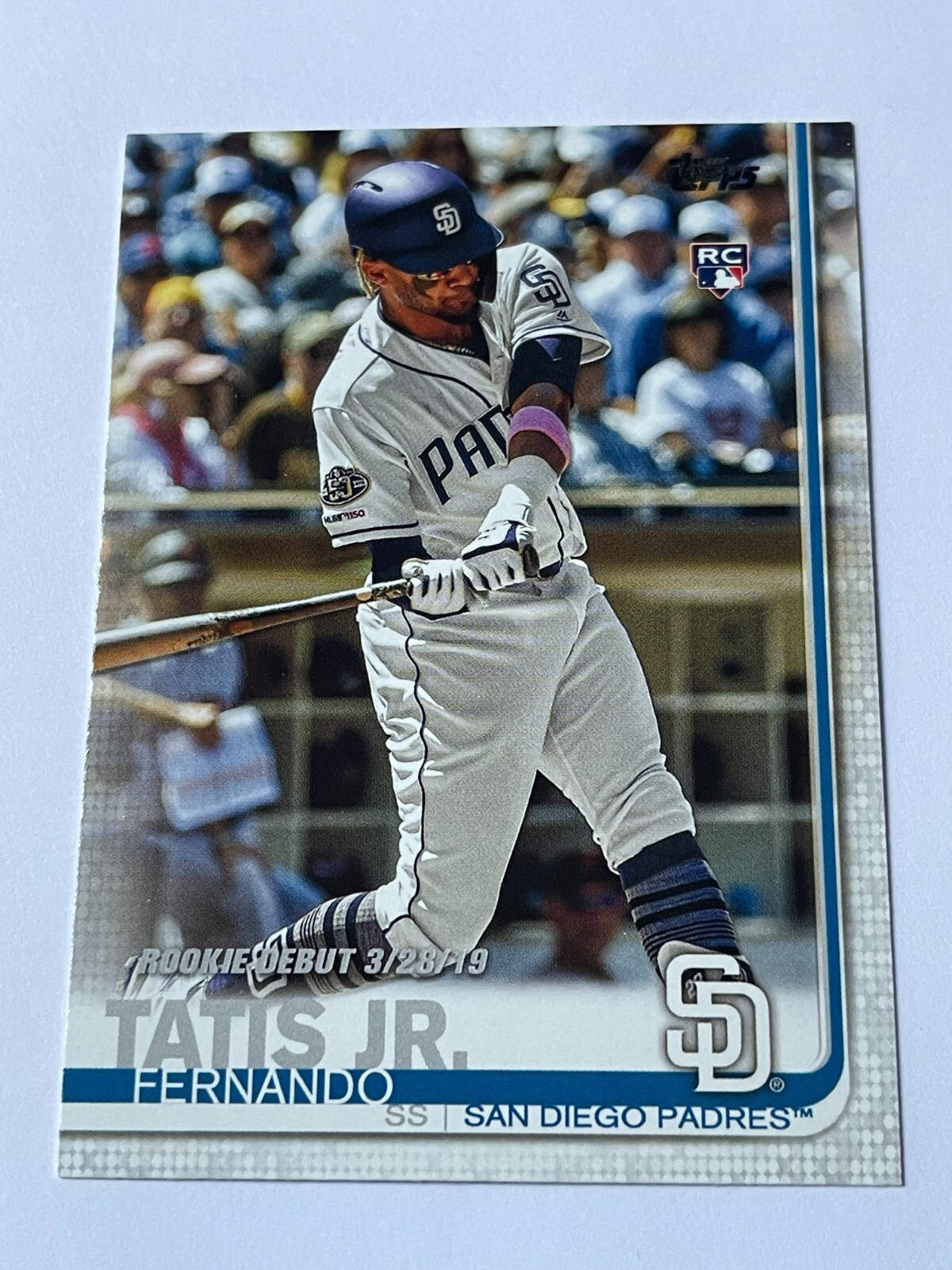 Fernando Tatis Jr. 2019 Topps Update #US56 Rookie Debut