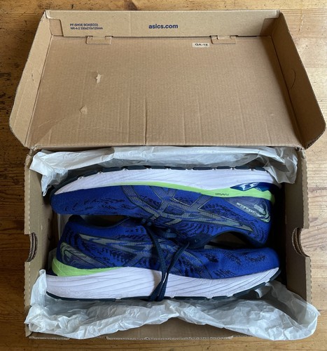 Asics Gel Cumulus 23 Blue Running Shoes Trainers UK 9 / EU44 - Imagen 7 de 7
