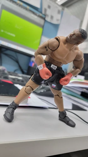 New Storm Collectibles Mike Tyson Champion 1 Gen 6in Action Figure Box Set/* - Bild 12 von 12