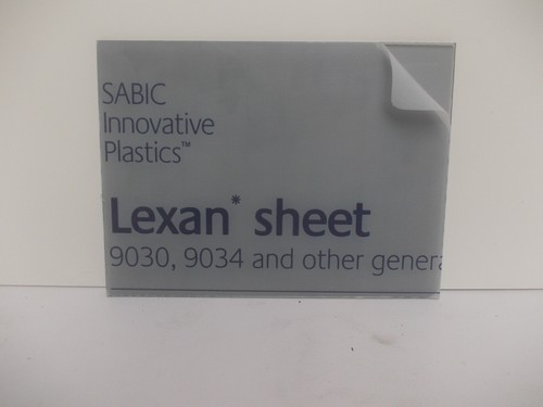 3 mm Lexan Polycarbonate sheet 600 mm x 600 mm virtually unbreakable glazing - Picture 2 of 2