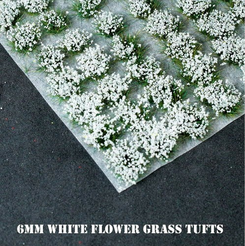120x Flower Tufts Self Adhesive Grass 2-6mm- Wargames Terrain Basing Railways - Picture 57 of 144
