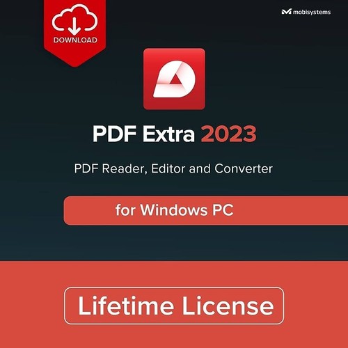 MobiSystems PDF Extra Professional PDF Editor 1 PC Lifetime 5 GB Cloud storage - 第 1/5 張圖片