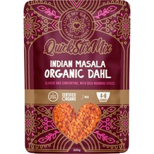 Love My Earth Organic Dahl Indian Masala Quick Stix Mix 200g | Vegan GF