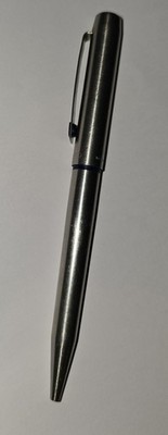 Vintage PARKER Edelstahl T Kugelschreiber im Kunststoff PARKER Etui