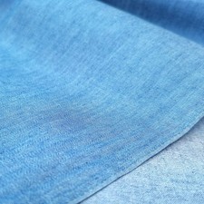 5OZ Cotton Denim Fabric for Sewing 55 Inches Width Light Blue 3 Yards