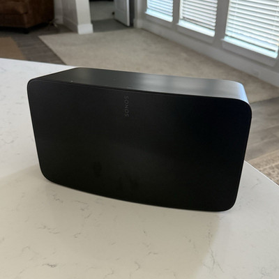Sonos Five Wireless Smart Speaker, Black, Apple AirPlay, 3.5mm Aux Input
