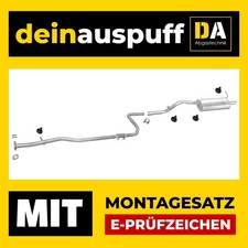 Auspuffanlage für Ford KA 1.3 D017