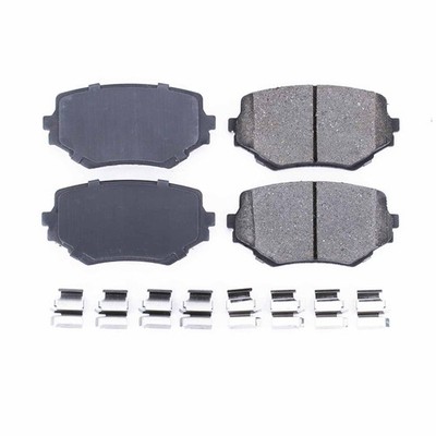 For SUZUKI 1996-2005 Z17 Evolution Ceramic Brake Pads w. Hardw FRONT Powerstop