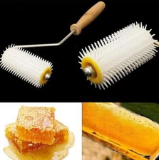 1pc Beekeeping Honey Uncapping Needle Roller Plastic Comb Extractor Tool - NEW