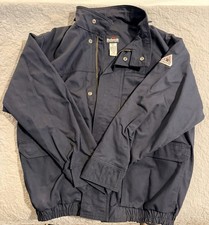 Bulwark FR Bomber Jacket Fire Resistant JLJ8NV3 Men Size LG ATPV 30.4