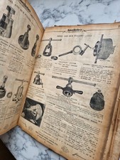 (1934) Brown Bros Motor Cycle Car Trade Catalogue vtg driving 