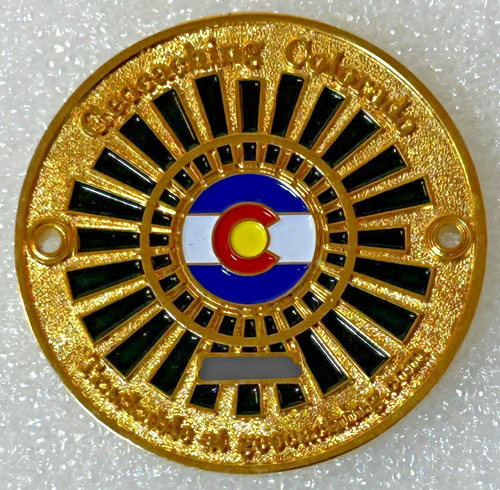 2006 GeoCachew Nut Rocky Mountain National Park Geocoin Trackable Activated