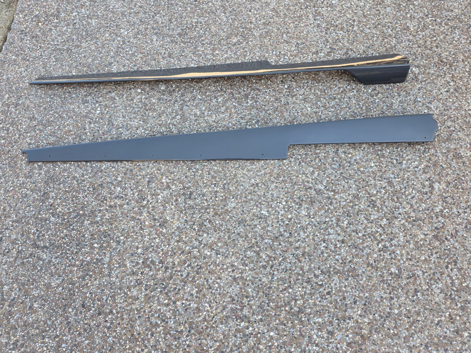 SCOPIONE PREMIUM FERRARI 488 CARBON FIBER LEFT (D) & RIGHT (P) SIDE SKIRTS TRIM