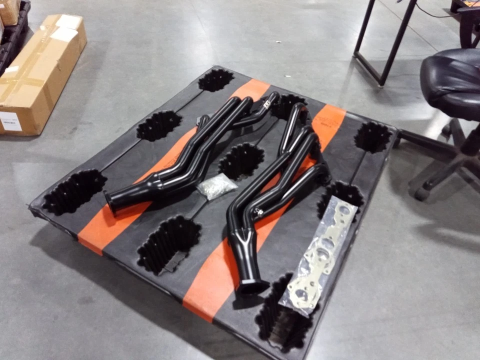 Cabezales de tubo largo para camioneta Chevy GMC C1500 C2500 K1500 K2500 5,0 5,7 305 350 V8 Foto 2 de 4