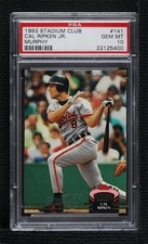 1992 Topps Stadium Club Jack Murphy Box Set Cal Ripken Jr PSA 10 GEM MT HOF 2s6