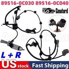 New Front ABS Wheel Speed Sensor Wire Harness Kit L+ R For Toyota Sequoia Tundra