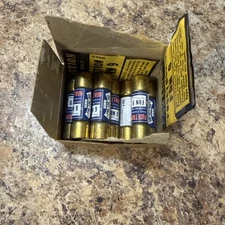 Fusetron FRN 9 250V Dual Element Lot Of 8 New