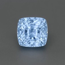 10 Ct Natural Sky Blue Aquamarine Cushion Cut Flawless Certified Brazil Gem