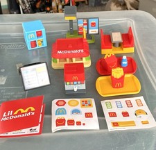 Lil  McDonald  s Happy Meal Toy 2025 Minis Lot of 8 no box set bundle Stickers