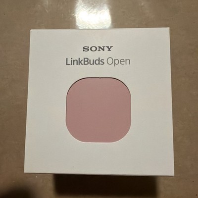 Sony Premium Case Cover for LinkBuds Open Ash Pink HACL910C/P Brand New!