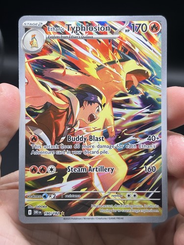 Ethans Typhlosion 190/182 Illustration Rare Pokemon Sv10: Destined Rivals NM - Bild 3 von 4