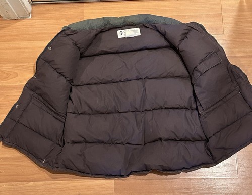 Columbia Ridgestone Puffer Quilted Vest Men's Jacket Olive Green Gray Size Large - Picture 3 of 5