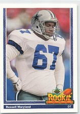 1991 Upper Deck - Rookie Force Russell Maryland #636 (RC)