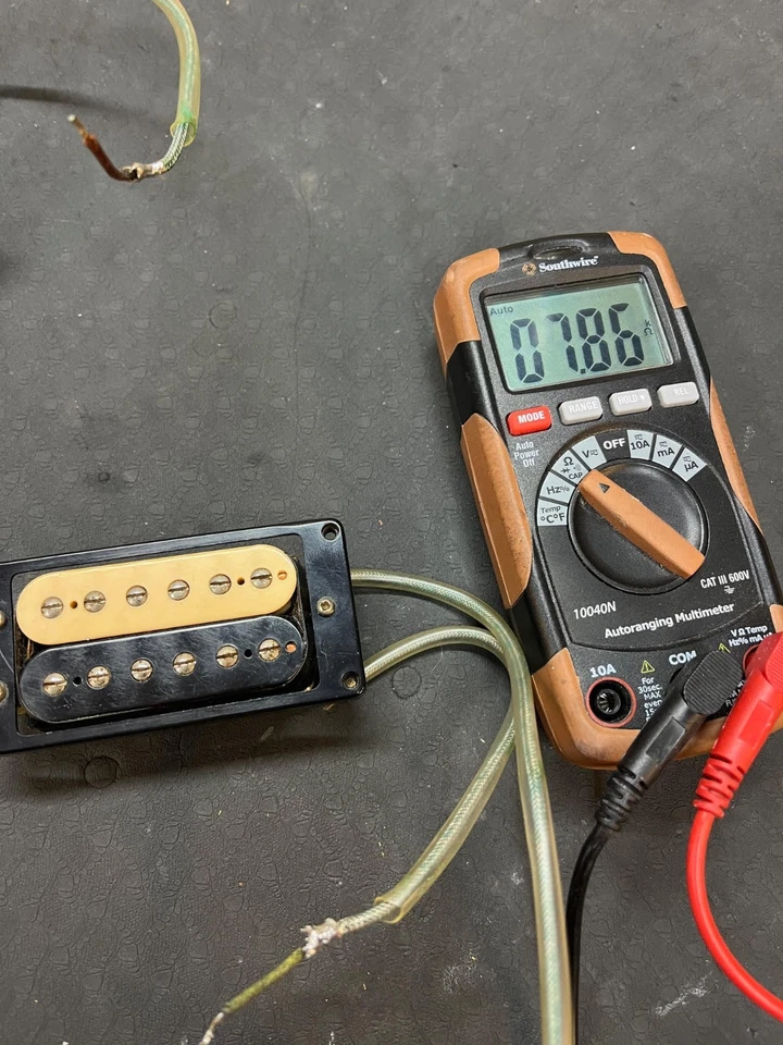 Pastillas Gibson Dirty Finger - Era Tim Shaw - Bobina dividida Foto 2 de 4