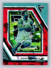 2022-23 Panini Flux #162 Dennis Smith Jr. Red Cracked Ice