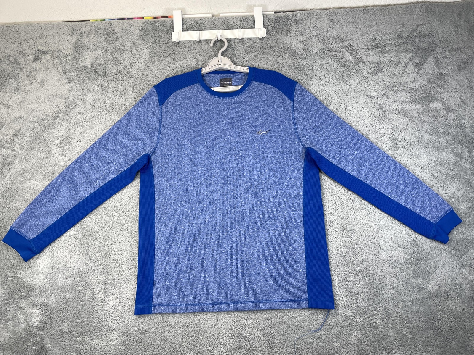 Greg Norman Performance Pullover Mens Large Blue … - image 6