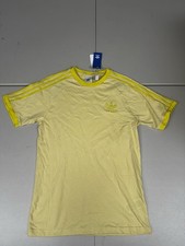 ADIDAS 3-Stripes California Tee Originals Powder Yellow JN7021 Pick Size NWT