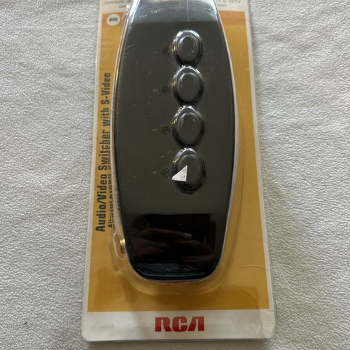 NIB RCA 4 Way AV Video Source Selector Switcher w/ S-Video DVD Gaming TV VH911 - Picture 3 of 4