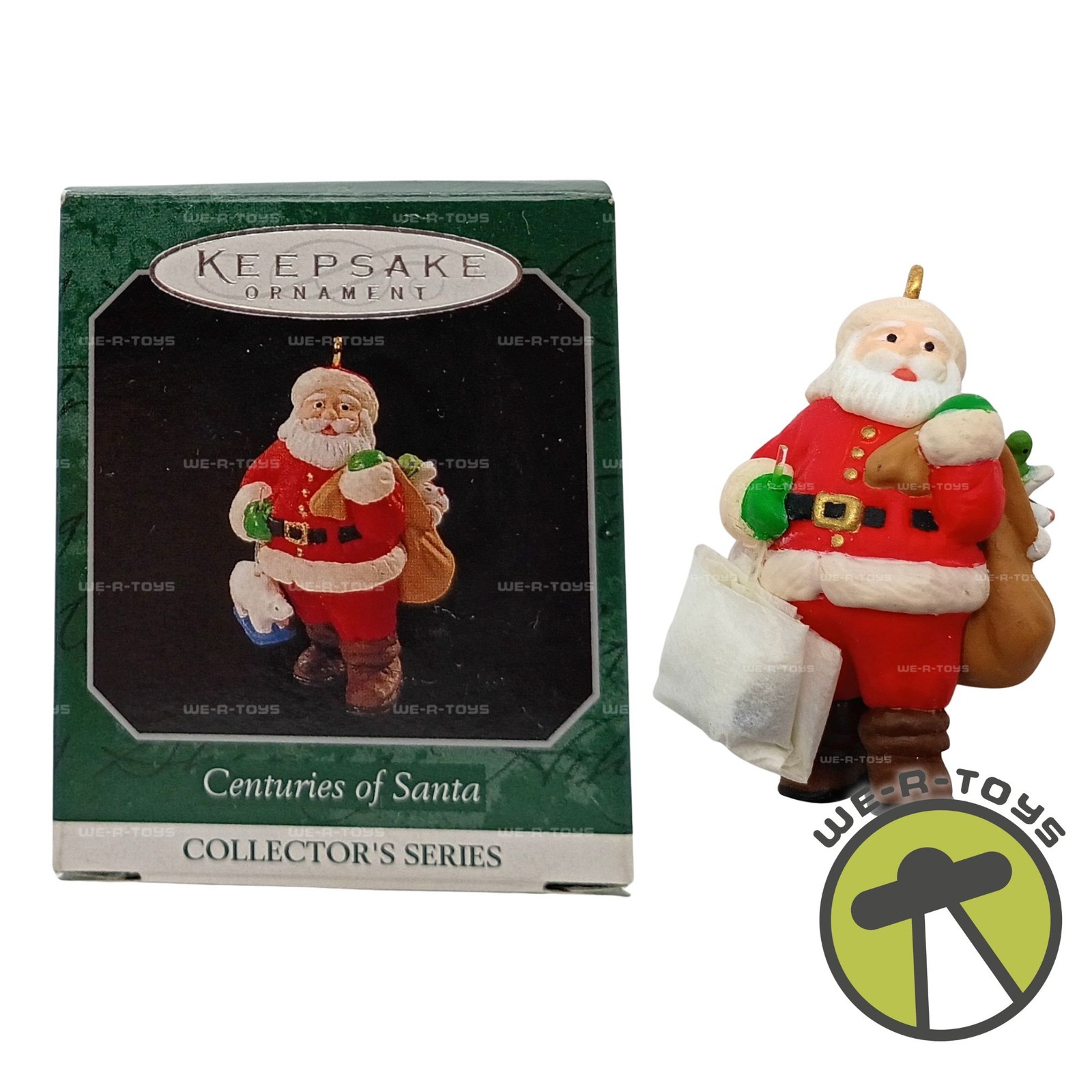 Centuries of Santa Miniature Hallmark Keepsake Ornament 1998 New QXM4206
