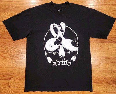 Pusha T It's Almost Dry Shirt L 2022 Double Sided Used Spoon Skull Sterling Ruby