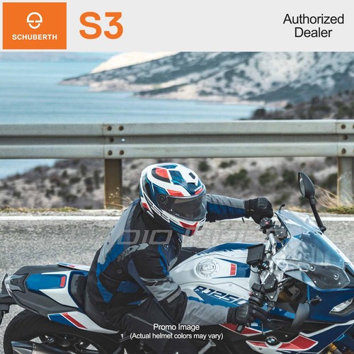 NEW Schuberth S3 Motorcycle Full Face Helmet | Apex White | XL | Free Shipping - Picture 3 of 4