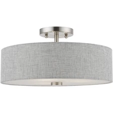 Livex Lighting 46743-91 Dakota Semi-Flush Mount