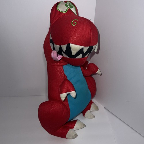 Peluche tuono dinosauro scarabocchio rosso 14" Jakks Pacific 2006 - Foto 2 di 4