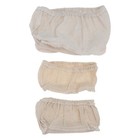  3 Pcs European Style Fermented Rattan Bowl Basket Covers for Bread Proofing