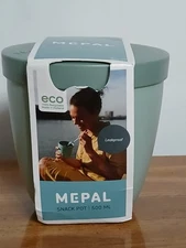 Lunch Thermos Mepal Rosti Snackpot Ellipse Insulated Nordic Green  17 Oz NWT