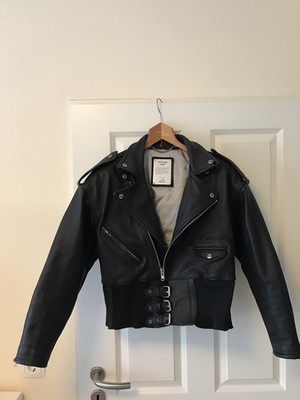 Hein Genicke.  Fifty-fifty Nine Club Lederjacke      Größe  S