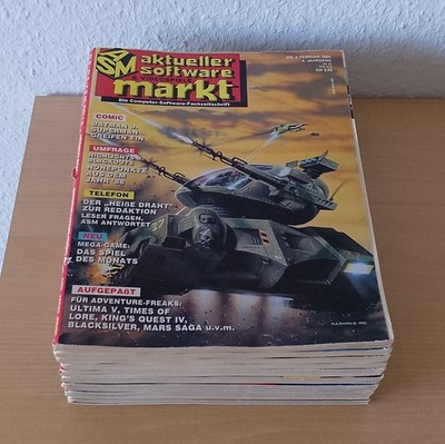 ASM - Aktueller Software Markt Konvolut 1989/1990 - 9 Hefte, Computer Magazin