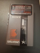 Vintage Sony Walkman Professional Stereo Casette-Corder WM-F46 Works Great