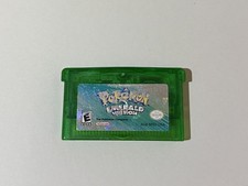 Pokemon Emerald Version Nintendo Game Boy Advance Authentic (Dry Battery) Works