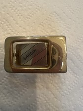 Vintage Men's Pierre Cardin Metal Belt Buckle Made in Italy