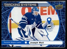 2025-26 Upper Deck Series 1 Tracking Systems Speckle #TS-20 Joseph Woll
