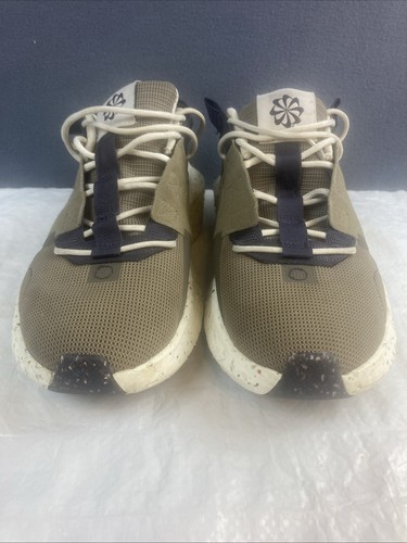 Nike Crater Impact Shoes Brown Kelp Sail Cave Purple DB2477-301 Mens Size 8.5 - Picture 2 of 8