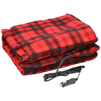 #ad Stalwart Red Black Electric Blanket for Car Truck SUV or RV $12.99
