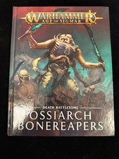 Warhammer Age of Sigmar Death Battletome Ossiarch Bonereapers Rulebook HC