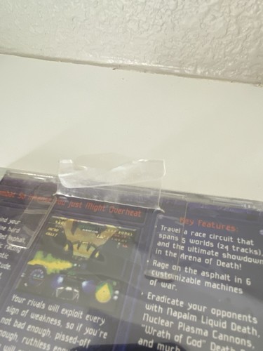 Asfalto Rosso 🔥Sigillato in fabbrica 🔥 Sony PlayStation 1 PS1 Completo - Foto 4 di 6