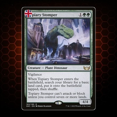 MTG - Topiary Stomper - SNC - EN - EX